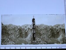 PLAQUE DE VERRE STEREOSCOPIQUE WW1/1914-1918/1 GUERRE MONDIAL PLANOX 6X13cm "A10