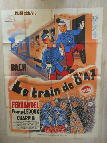 Affiche cinéma fernandel - , "