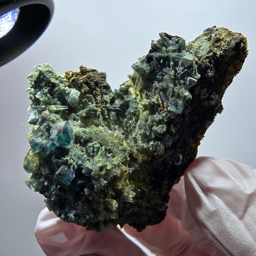 Spécimen rare fluorite - de,