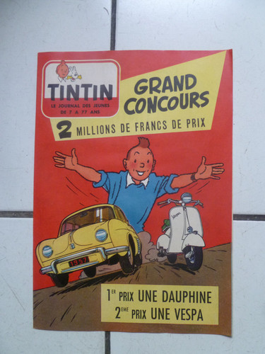 Herge tintin grand - /,
