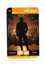 Carte Leclerc Star Wars "Han Solo" N°78 - Han Solo (2018)