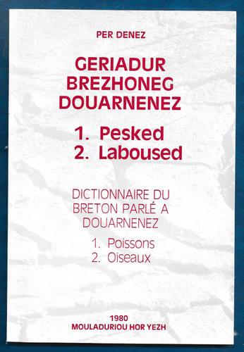 Geriadur brezhoneg douarnenez - geriadur,
