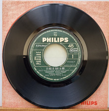 D - Johnny Hallyday  Je Suis Né Dans La Rue Rare SP JUKEBOX 1969 Pochette Cible