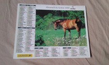 CALENDRIER DES POSTES ALMANACH