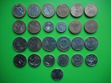 France 1,2,5,10,20 Francs 1982-1998 (Lot de 25 Monnaies Commémoratives)