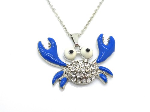 Crystal blue claw crab - crystal,