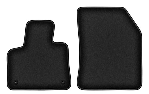 Tapis avant velours noirs