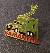 Pin’s Militaire Armée, Camion Thomson CSF Samantha ancien Thales (1010]
