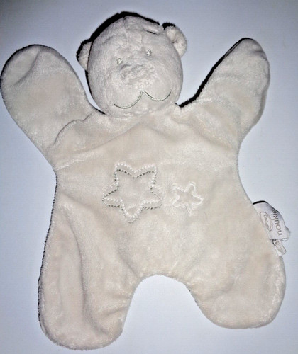 Doudou plat noukies ours - doudou,