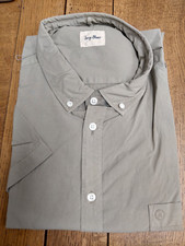 chemise homme kaki serge