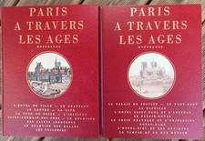 1982 PARIS A TRAVERS LES AGES HOFFBAUER TCHOU 2/2 T. GRAVURES COULEURS PHOTOS