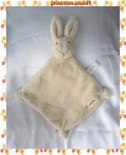 Doudou Peluche Plat Lapin