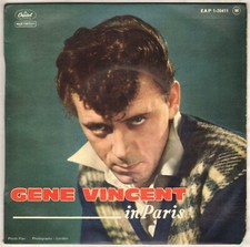 GENE VINCENT "IN PARIS" EP