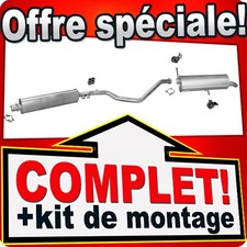 Ligne pot d'échappement pour