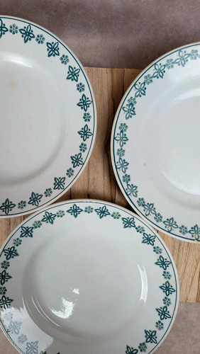 Lot assiettes anciennes - anciennes, st