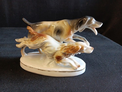 Statue chien chasses en - de,