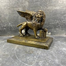 Bronze lion saint - lion,