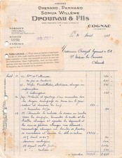 1948 DROUNAU ET FILS A COGNAC - M. CROIZET A SAINT MEME LES CARRIERES  47-063