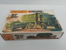 Maquette : Matchbox 1/76 "Monty's Caravan" (boite de 1980) neuve