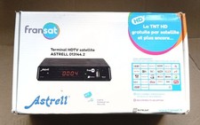 Décodeur FRANSAT Astrell 013144.2 avec carte valable jusqu'au 08/09/26
