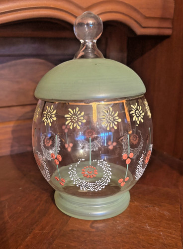 Sucrier verre émaillé - ,