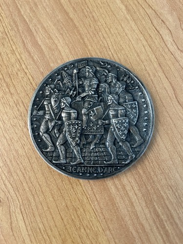 Jeanne arc médaille - jeanne,
