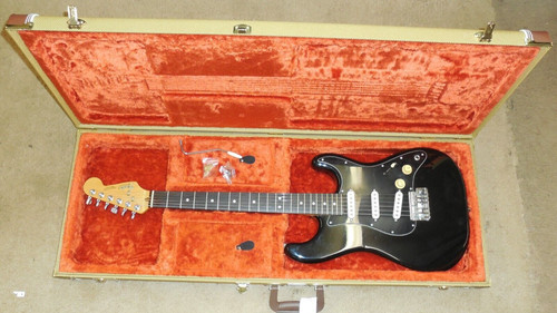 Fender usa black stratocaster - usa,