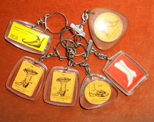 Porte clés key ring - lot, 6