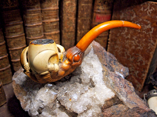 Grosse pipe ecume - pipe,