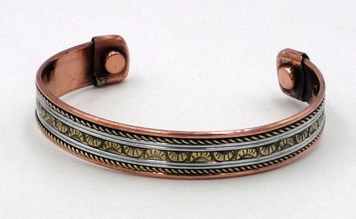 Bracelet magnétique cuivre - magnétique,