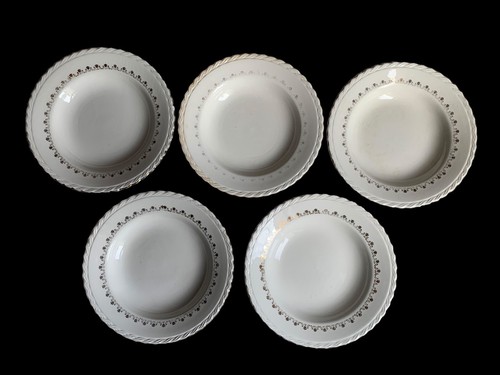 Lot assiettes creuses - assiettes,