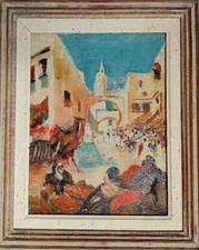 tableau ancien orientaliste