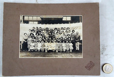 Vintage Photo Japanese School Kimono Early 20C Japan Photograph n2