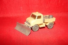 WIKING HO UNIMOG CHASSE NEIGE MERCEDES TRAIN ELECTRIQUE