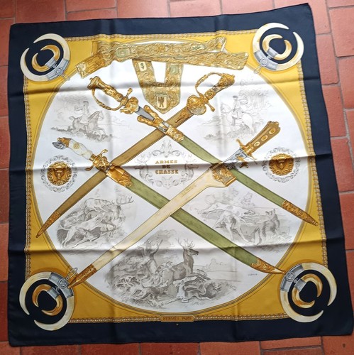 Foulard hermès soie - foulard,