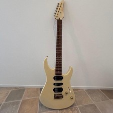 Guitare électrique blanche