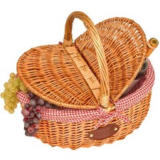 Panier osier campagne - campagne,