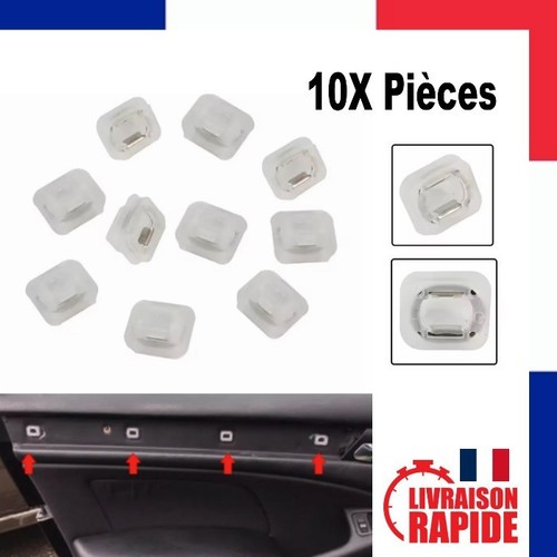 10x clips fixation garniture - clips,