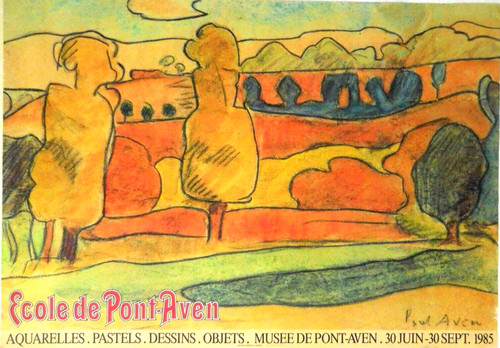 Affiche ecole pont - ecole, aven