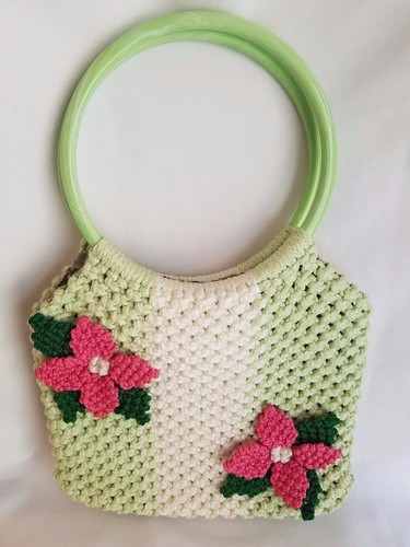Handmade green white - handmade, pink