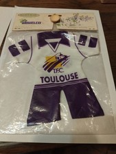 Ancien Mini Maillot Miniature Foot TFC TOULOUSE Fan Neuf sous Blister
