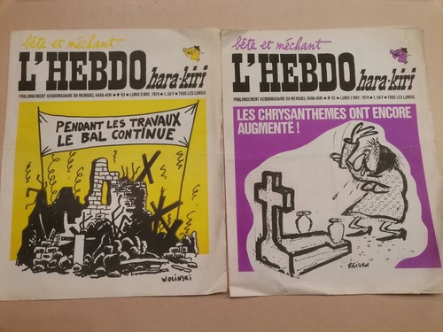 Hebdo hara kiri - hebdo, hara-kiri