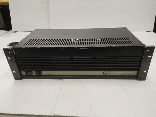 Qsc model 1400 channel - 1400, 2-channel