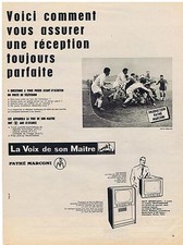 PUBLICITE ADVERTISING 114 1957