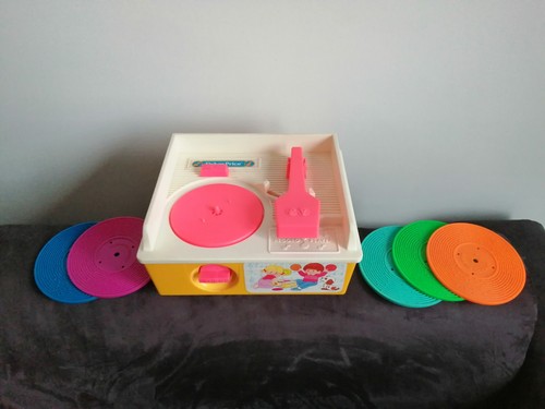 Tourne disque vintage - disque, fischer