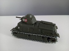 CHAR SOMUA S35.  NOTÉ 93 + COCARDES.  SOLIDO. 1/73