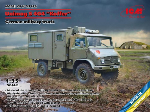Icm kit unimog 404 - s, with