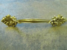 Ancienne poignée en bronze pour tiroir malle caisse porte volet