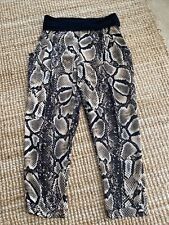 Pantalon fluide SINEQUANONE taille 36 serpent comme neuf