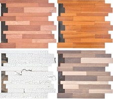3D Décor Mural Bois Panneaux